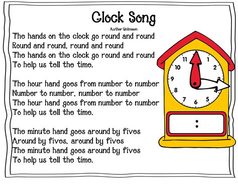 the clock poem